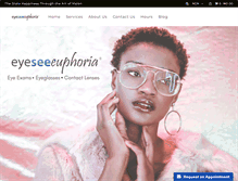 Tablet Screenshot of eyeseeeuphoria.com